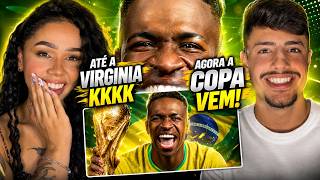 REAGINDO ao Tipo Vini Jr ⚽ | BAILA VINI | (Copa do Mundo 2026 ⭐) | MHRAP// VincioReact
