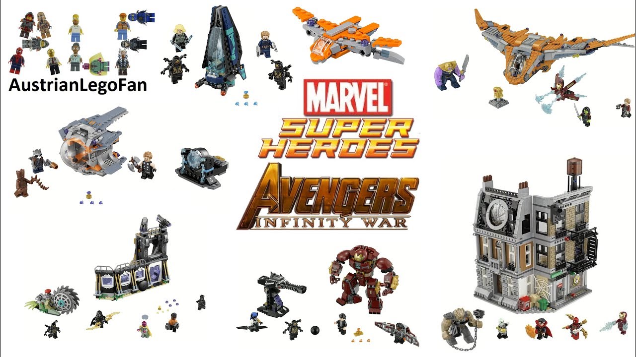 lego infinity war all sets