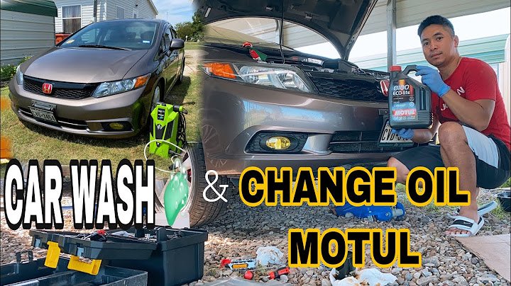What kind of oil does a 2022 honda civic take