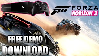 Forza Horizon 3 FREE DEMO DOWNLOAD (Xbox One First 10 Minutes