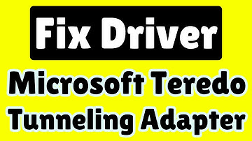 Microsoft Teredo Tunneling Adapter not Working Windows 7,10,11 (Solution)