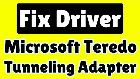 (Solution)  Microsoft Teredo Tunneling Adapter not working