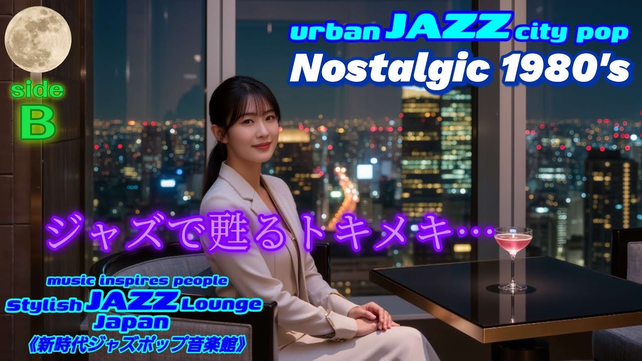 JAZZ Nostalgic 1980's♪side B【1980年代のシティポップをジャズ
