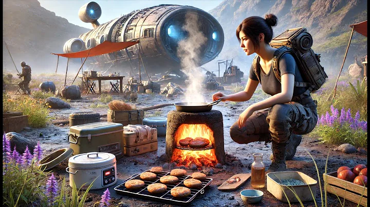 The Expedition Ran Out of Fuel — The Human Used Charcoal and Opened a Campfire Bakery | HFY Story