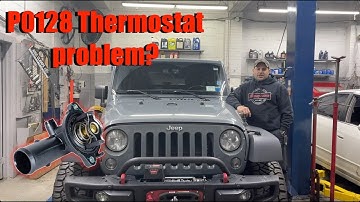 P0128 Thermostat Code. How to replace Thermostat? 2015 Jeep Wrangler