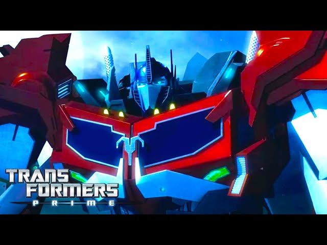 Batalha entre personagens de transformers Prime #4