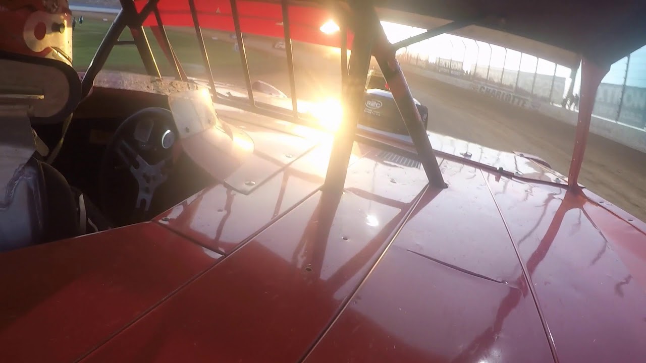 13 Year Old Carder Miller heat racing with the World of Outlaws World ...