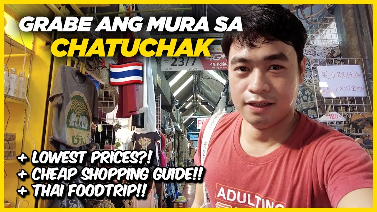NAKAKALOKANG PASALUBONG HUNT SA CHATUCHAK! ANONG NAPAMILI NAMIN?! 🇹🇭 | Nico Dormis