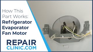 Refrigerator Evaporator Fan Motor - How it Works & Installation Tips Resimi