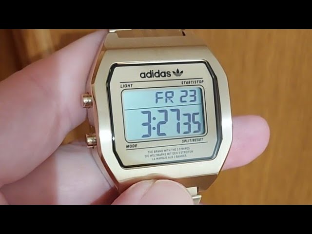 Adidas Digital Two by Timex (Unboxing) - YouTube