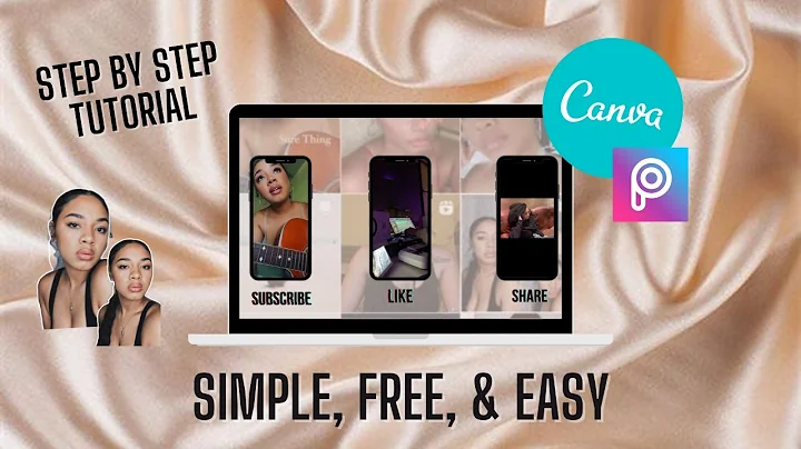 EASY Youtube Channel Intro Tutorial 2021 using CANVA!!! | Beginner Friendly | ABIGAIL