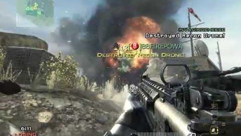 Recon Drone shot down by Javelin MW3
