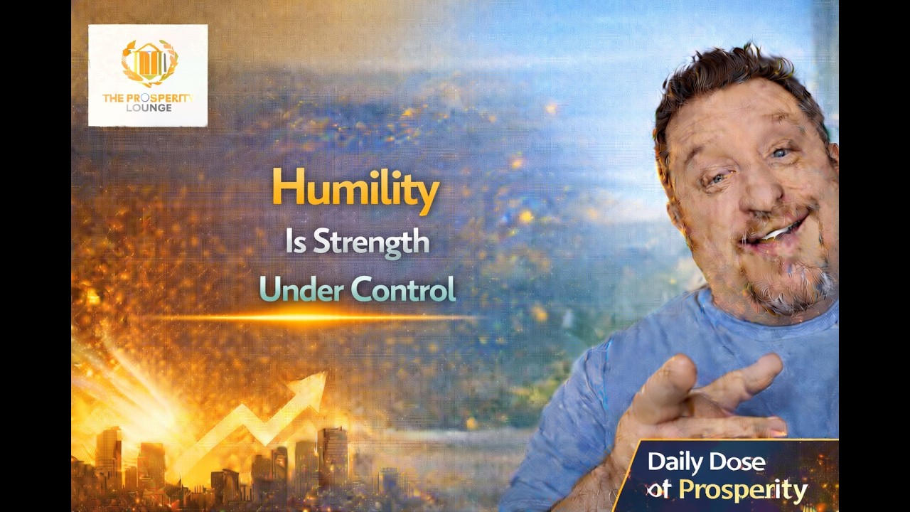 Ep. 31 – Humility Is Strength Under Control – Daily Dose of Prosperity