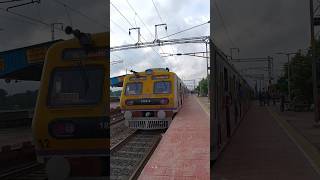 EMU train arrival #shorts #indianrailways #emu #trending #easternrailways #railway #train