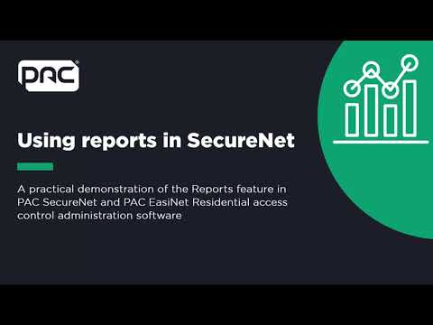 Using Reports in SecureNet