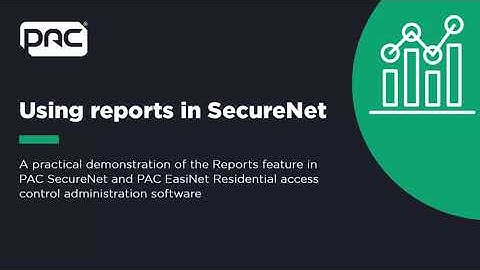 Using Reports in SecureNet