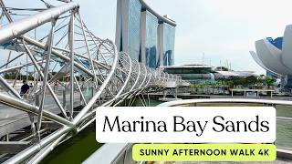 Marina Bay Sands • Sunny Afternoon Walk • Singapore • October 2025 • 4K
