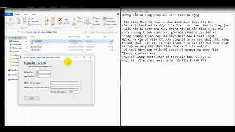 Tiện ích sinh test tự động cho phần mềm chấm điểm tự động Themis môn Tin học của TS. Lê Minh Hoàng