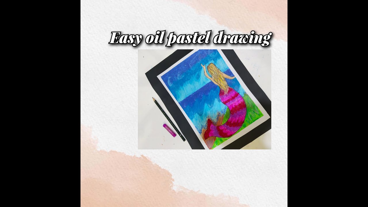how to draw with oil pastel colour oil pastels se drawing kaise