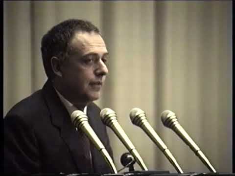 Выступление министра иностранных дел России Андрея Козырева - 1992
