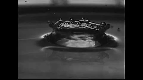 Droplet Impact on a thin aqueous surfactant film (30cm)