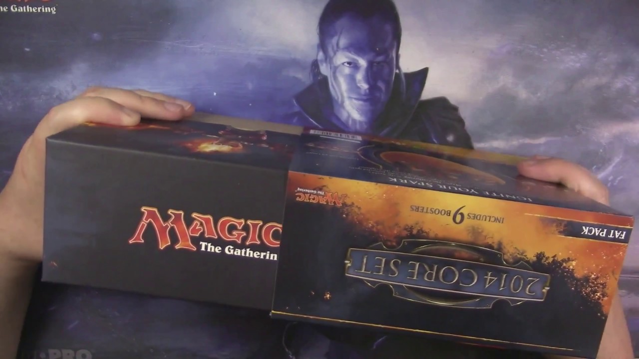 MTG - 2014 Core Set Fat Pack Opening - YouTube