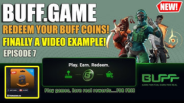 Buff.game app - How to redeem buff coins for gift cards..FINALLY! (Yes it