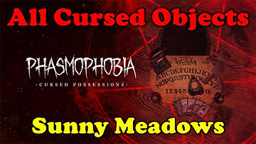 Phasmophobia - Location of All Cursed Objects, Sunny Meadows