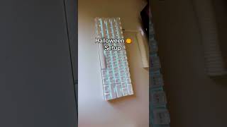 Halloween gaming setup #gaming #onlycooltheroomsyouneed #gamingsetup #desksetup #youtubegaming #tech