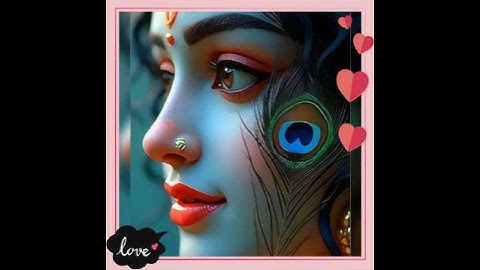Shree Krishna Radha Status Video 💫❤️ #radhakrishna #radheradhe #srikrishna #shots