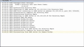 Using LDAP Servers in your GroupWise System