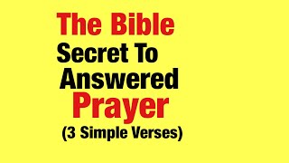Why Your Prayers Go Unanswered (The Missing Step)