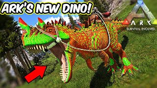How To Tame ARKS Newest Dino The CERATOSAURUS!! || Ark Survival Evolved!
