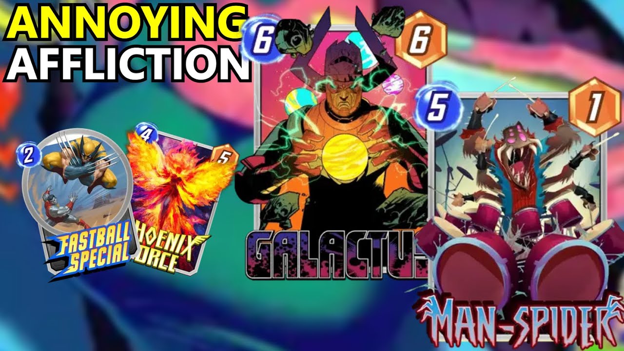 MARVEL SNAP INDONESIA - VARIASI DECK GALACTUS INI APPROVED BY YUSTGAMESTV!! GALACTUS MAN SPIDER DECK