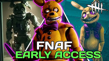 FNAF x DBD Chapter Early Access ALL Springtrap Skins + FNAF Trailer - Dead By Daylight
