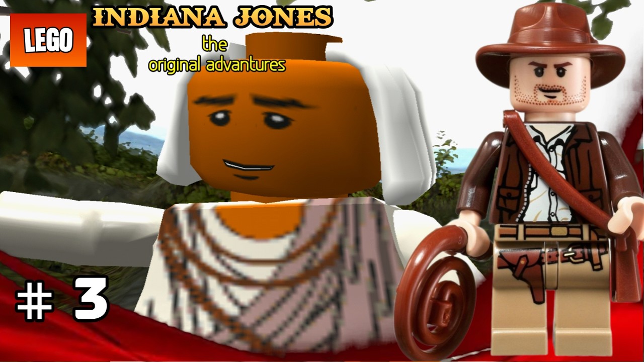 LAGI LAGI JONES DI BUNGKAM OLEH ORANG KUAT .. lego indiana jones #3