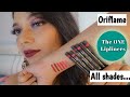 Side Shave Update & New Oriflame The ONE lip liners... All Shades... Hand & Lip Swatches... Review