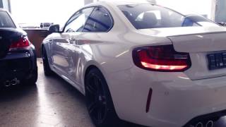 BMW 1M vs M2: cold start - exhaust comparison