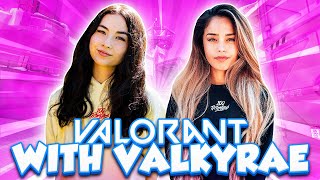 KYEDAE & VALKYRAE PLAY VALORANT TOGETHER !!!