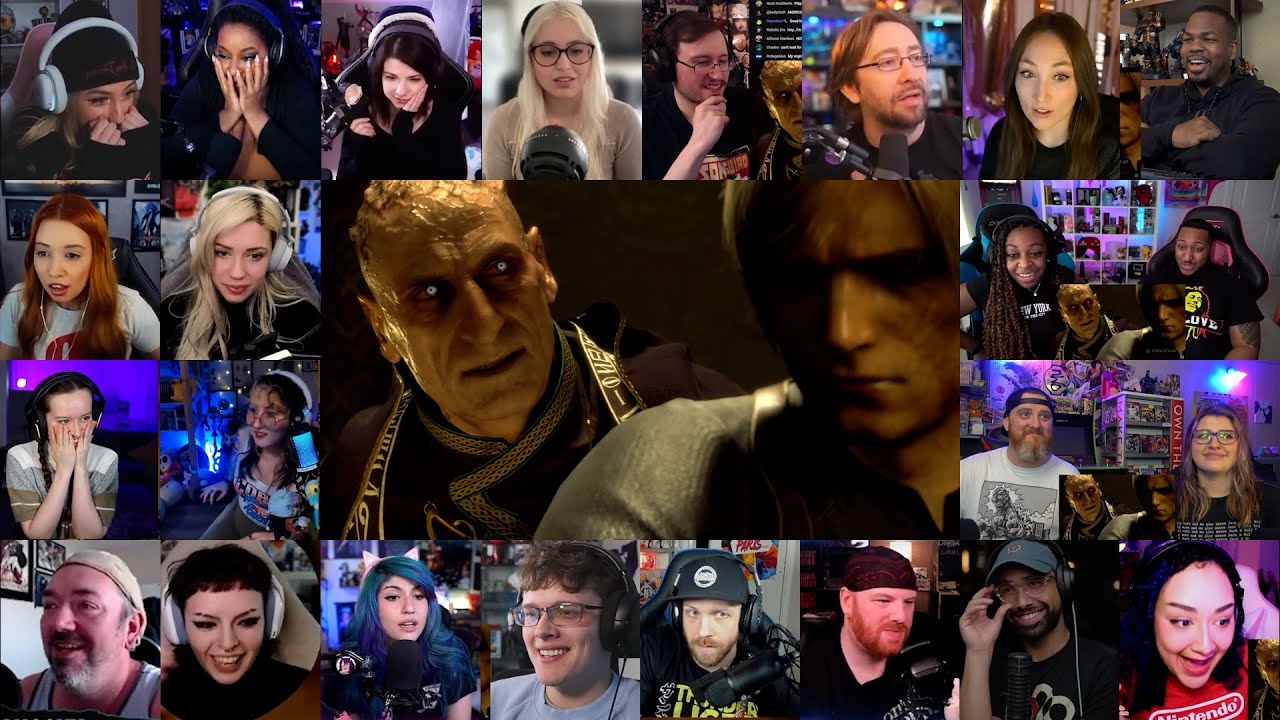 Resident Evil 4 Remake 3rd Trailer Reaction Mashup Resident Evil 4 Remake 3rd Trailer Reaction Mashup