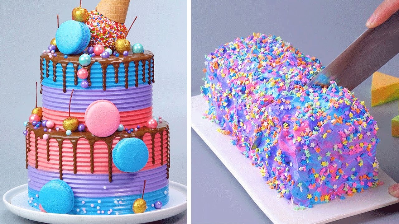 How to Create Stunning Colorful Cakes | Rainbow Cake Decorating Ideas to Impress Your Guests