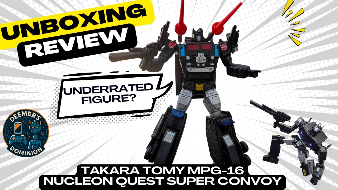 Transformers MPG-16 Nucleon Quest Super Convoy