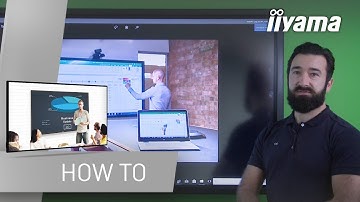 How to use Windows Ink Workspace tools - iiyama 68 series/03-series large touch display