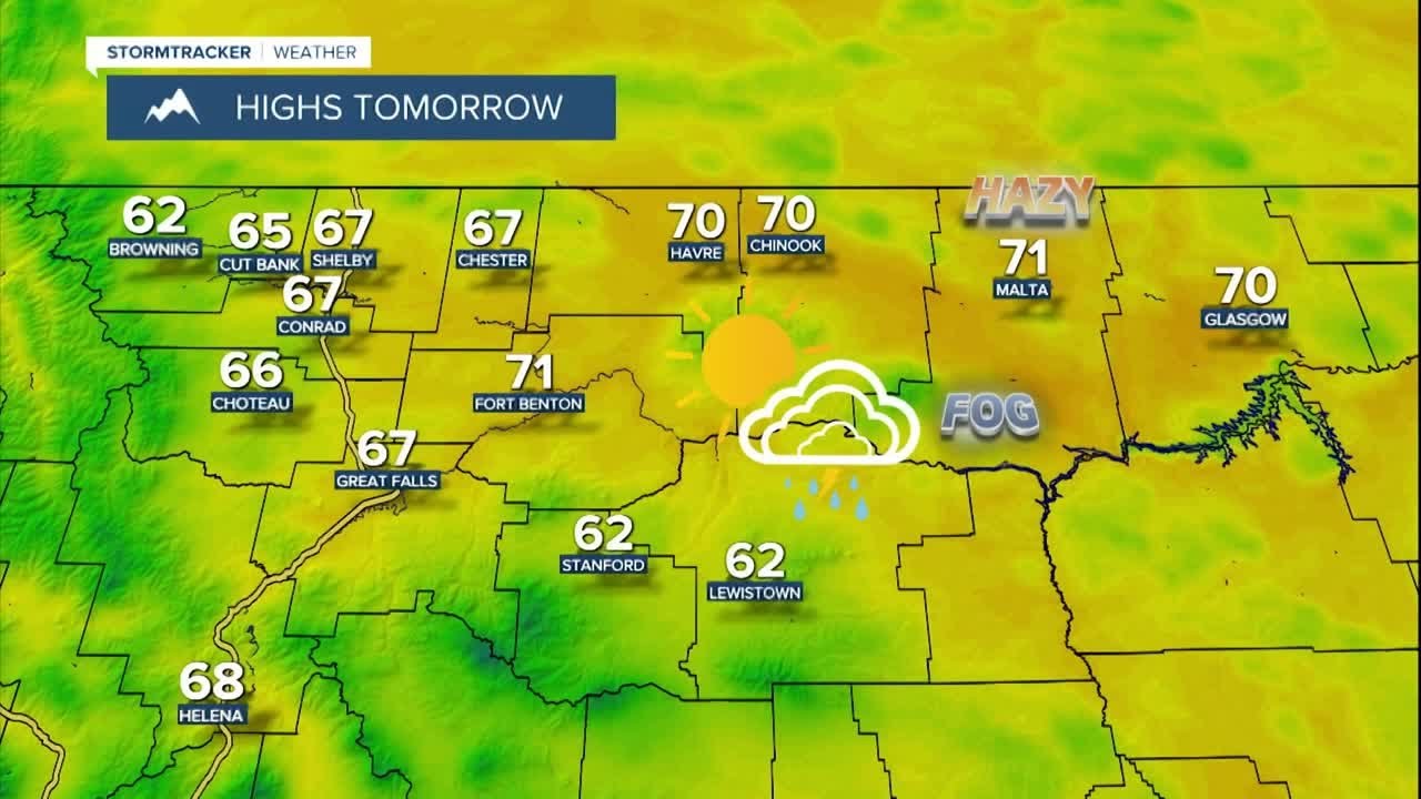 Increasing clouds with a few PM showers/storms on Wednesday - YouTube