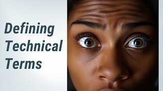 Mastering the Art of Defining Technical Terms in English