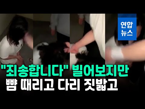 머리채 잡고 뺨때리자 &amp;#39;휘청&amp;#39;…제주 여중생 폭행 동영상 &amp;#39;충격&amp;#39; / 연합뉴스 (Yonhapnews)