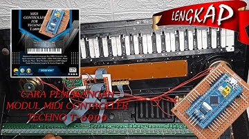 Cara Pemasangan Modul MIDI Controller (STM32-Blue Pill) Pada Keyboard Techno T-5000