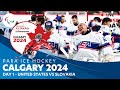 Day 1 | United States vs Slovakia | Calgary 2024 | World Para Ice Hockey Championships A-Pool