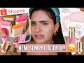 Testando  maquiagens surpresas da shopee