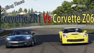 Forza Motorsport 6 - DRAG RACE: Corvette Z06 Vs Corvette ZR1